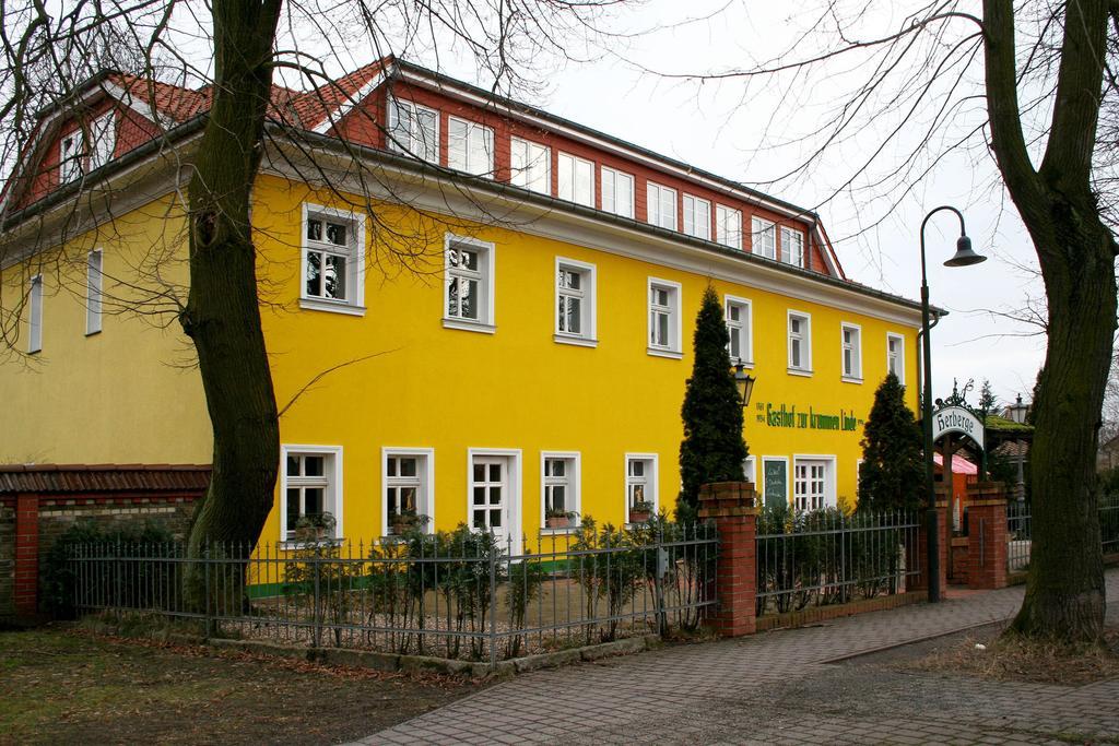 Hotel Landgasthof Zur Krummen Linde Stolpe  Exteriér fotografie